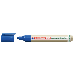 Edding marqueur permanent Ecoline e-22 bleu