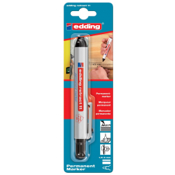 Edding marqueur permanent Retract e-11 noir, sous blister