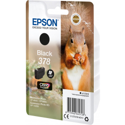 Epson cartouche d'encre 378, 240 pages, OEM C13T37814010, noir