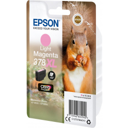 Epson cartouche d'encre 378 XL,830 pages, OEM C13T37964010, magenta clair