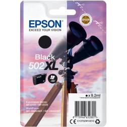 Epson cartouche d'encre 502XL, 550 pages, OEM C13T02W14010, noir