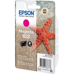 Epson cartouche d'encre 603, 130 pages, OEM C13T03U34010, magenta