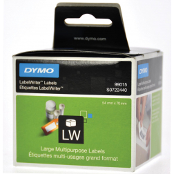 Dymo étiquettes LabelWriter ft 70 x 54 mm, blanc, 320 étiquettes
