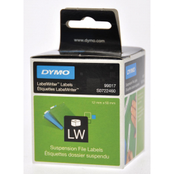 Dymo étiquettes LabelWriter ft 50 x 12 mm, blanc, 220 étiquettes