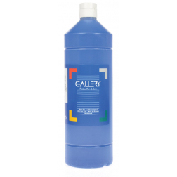 Gallery gouache flacon de 1.000 ml, bleu foncé