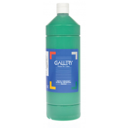 Gallery gouache flacon de 1.000 ml, vert foncé