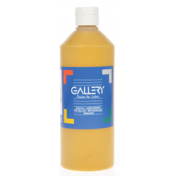 Gallery gouache flacon de 500 ml, ocre