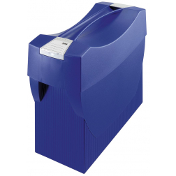 Han coffret pour dossiers suspendus Swing bleu/gris