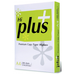 Hi-Plus Premium papier reprographique, ft A4, 75 g, paquet de 500 feuilles