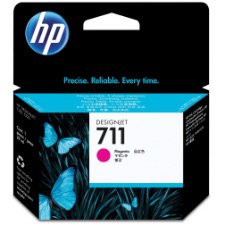 HP cartouche d'encre 711, 38 ml, OEM CZ131A, magenta