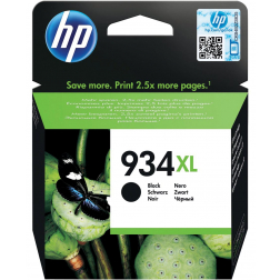 HP cartouche d'encre 934XL, 1.000 pages, OEM C2P23AE, noir