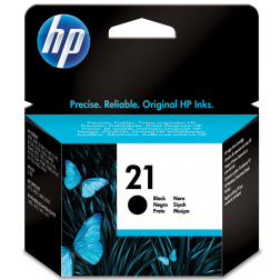 HP cartouche d'encre 21, 190 pages, OEM C9351AE, noir