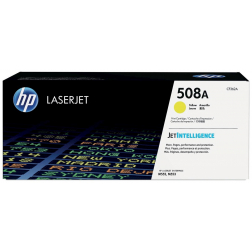 HP toner 508A, 5 000 pages, OEM CF362A, jaune