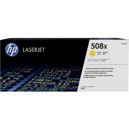 HP toner 508X, 9 500 pages, OEM CF362X, jaune