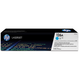 HP toner 126A, 1000 pages, OEM CE311A, cyan