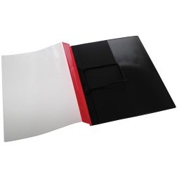 Jalema chemise à glissière Clip rouge