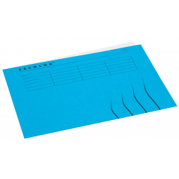 Jalema Chemise de classement Secolor pour ft A4 (22,5 x 31 cm), bleu