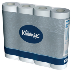 Kleenex papier toilette, 2 plis, 210 feuilles, paquet de 12 rouleaux