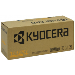 Kyocera toner TK-5270, 6.000 pages, OEM 1T02TVANL0, jaune