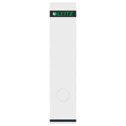 Leitz étiquettes de dos, voor serie 1080, ft 6,1 x 28,5 cm, paquet de 75 pièces, blanc