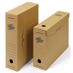Loeff's boîtes à archives Quick box 335x240x80 mm Emballage de 50 pièces