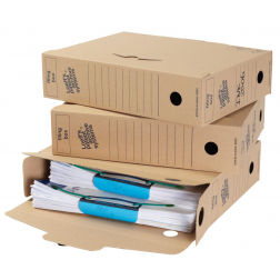 Loeff's boîtes à archives Box Filing 345x250x80 mm, emballage de 50 pièces
