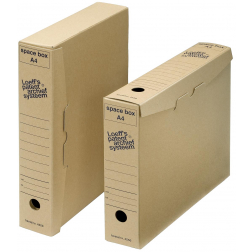 Loeff's boîtes d'archivages Space box 320 x 240 x 60 mm, paquet de 50 pièces