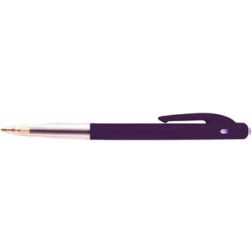 Bic stylo bille M10 Clic, 0,4 mm, pointe moyenne, noir