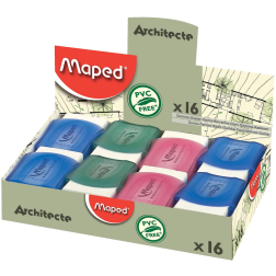 Maped gomme Architecte boîte de 16 pièces