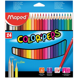 Maped crayon de couleur Color'Peps, 24 crayons