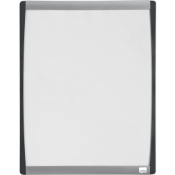 Nobo Mini tableau blanc, magnétique, avec cadre arqué, noir, 33,5 x 28 cm