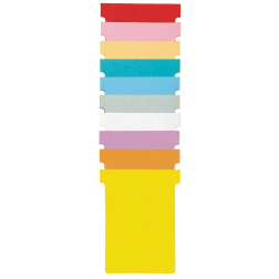 Nobo fiches T indice 1,5, ft 53 x 45 mm, blanc