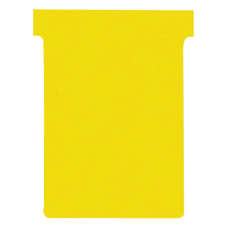 Nobo fiches T indice 3, ft 120 x 92 mm, jaune
