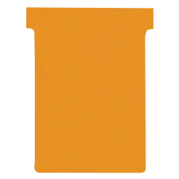 Nobo fiches T indice 3, ft 120 x 92 mm, orange