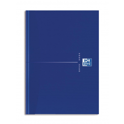 Oxford Office Essentials cahier, couverture rigide, 192 pages, ligné, ft A5, original blue