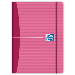 Oxford OFFICE Signature business journal, 144 pages, ft 9 x 14 cm, quadrillé 5 mm, couleurs féminines