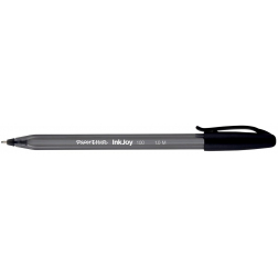 Paper Mate stylo bille InkJoy 100 avec capuchon, noir