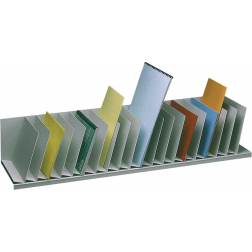 Paperflow trieur à cases fixes, inclinées, 20 cases, largeur 111,5 cm