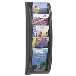 Paperflow présentoir de documents mural noir