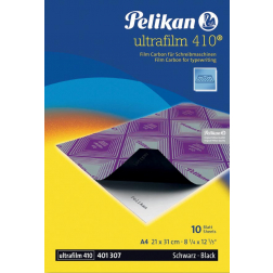 Pelikan papier carbone Ultrafilm 410, pochette de 10 feuilles