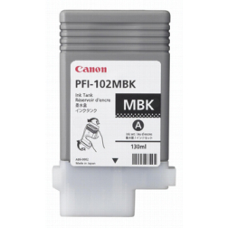 Canon cartouche d'encre PFI-102MBK, 130 ml, OEM 0894B001, noir mat