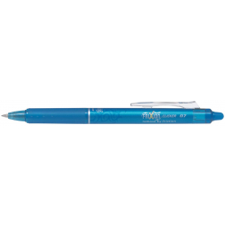 Pilot FriXion Ball Clicker roller, rétractable, pointe medium, 0,7 mm, turquoise