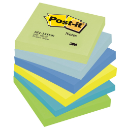 Post-it Notes Rêve, ft 76 x 76 mm, paquet de 6 blocs