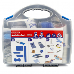 Protectaplast trousse de secours Medic Box Pro L, contenu jusqu'à 10 personnes