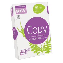 Rey Copy papier d'impression ft A4, 80 g, paquet de 500 feuilles
