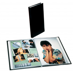 Rillstab protège-documents A4 160 pochettes, noir