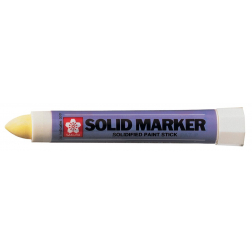 Sakura marqueur Solid Marker jaune, pointe large