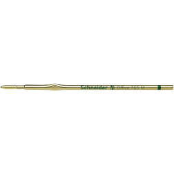 Schneider recharge stylo bille Office 765, vert