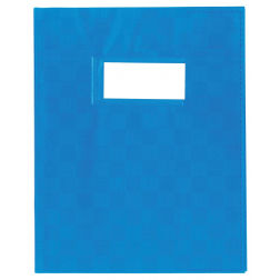 Protège-cahiers ft 23 x 30 cm, bleu