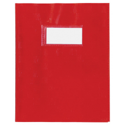 Protège-cahiers ft 23 x 30 cm, rouge